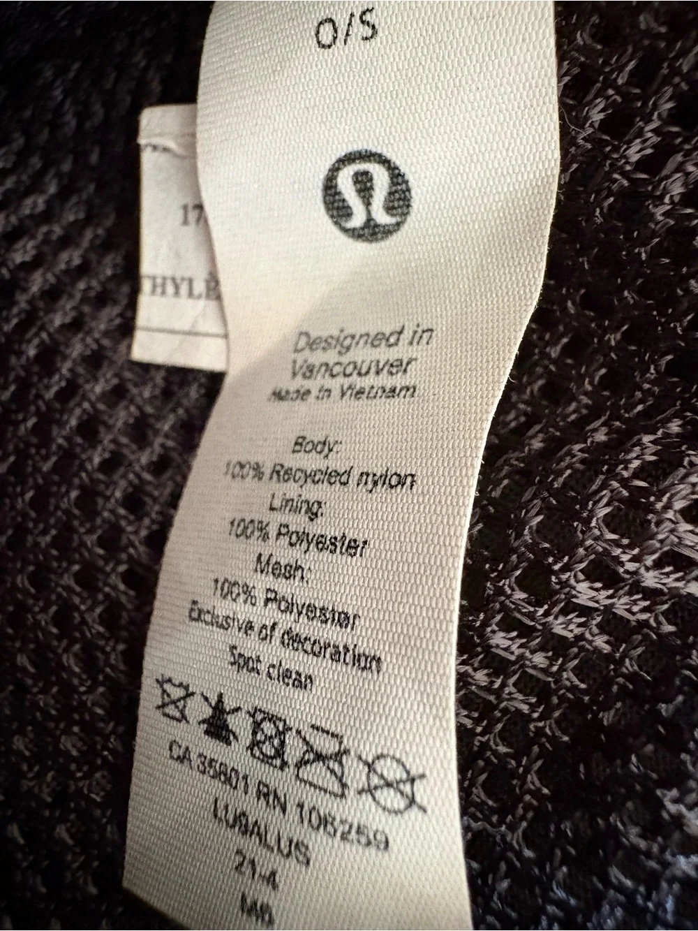 lululemon athletica slim black